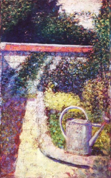 Main Product Photo of Watering Can Painting by Georges Seurat