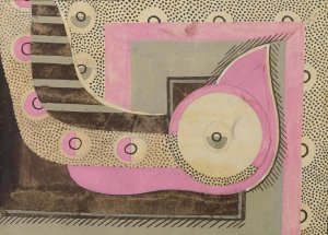 Composition by Georges Valmier Oil Painting