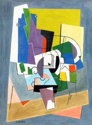 Composition by Georges Valmier Oil Painting