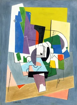 Composition by Georges Valmier Oil Painting