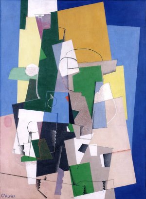 Cubist Composition by Georges Valmier Oil Painting