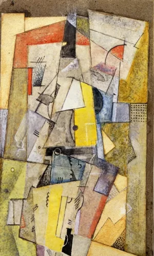 Cubist Composition painting by Georges Valmier