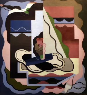 La Marina by Georges Valmier Oil Painting