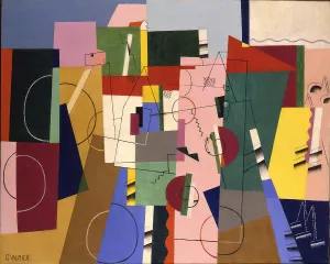 Landscape by Georges Valmier Oil Painting