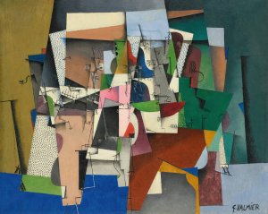 Le Piano by Georges Valmier Oil Painting