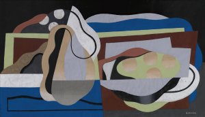 Nature Morte Aux Fruits by Georges Valmier Oil Painting