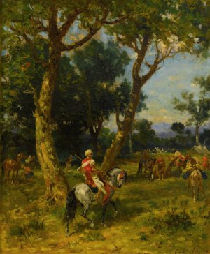 The Sheik by Georges Washington Oil Painting
