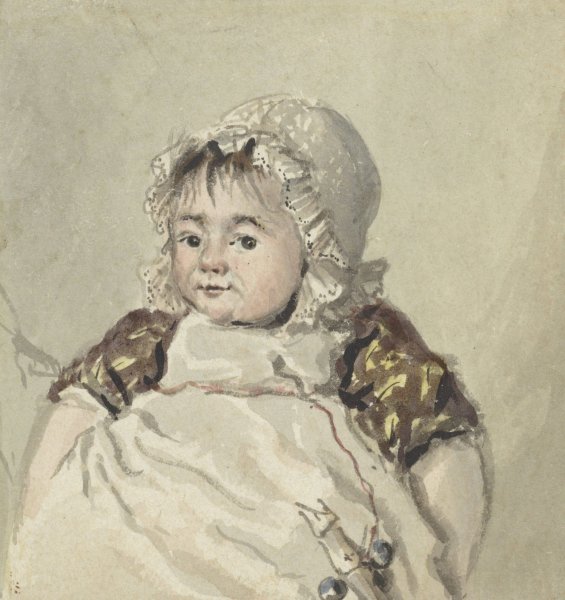 Main Product Photo of Portret van Cornelia Johanna van Os  Painting by Georgius Jacobus Johannes Van Os