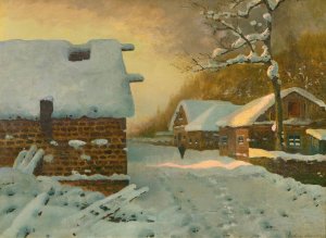 Afternoon Sun by Georgy Zakharovich Bashinzhagyan Oil Painting