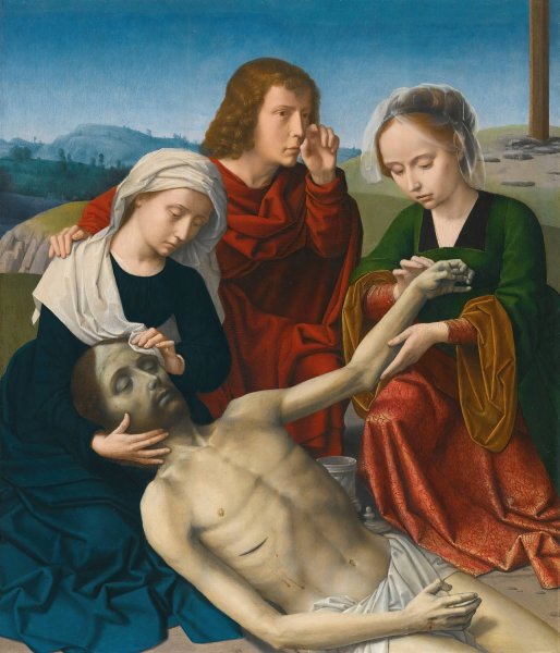 Main Product Photo of The Lamentation Painting by Gerard David