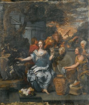 A Sacrifice To Pales by Gerard De Lairesse Oil Painting