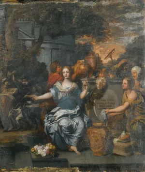 A Sacrifice To Pales by Gerard De Lairesse Oil Painting