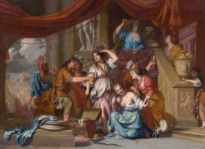 Achilles Discovered Among The Daughters of Lycomedes by Gerard De Lairesse Oil Painting