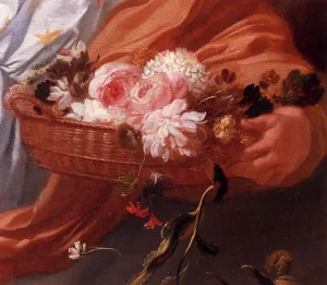 Apollo and Aurora Detail painting by Gerard De Lairesse