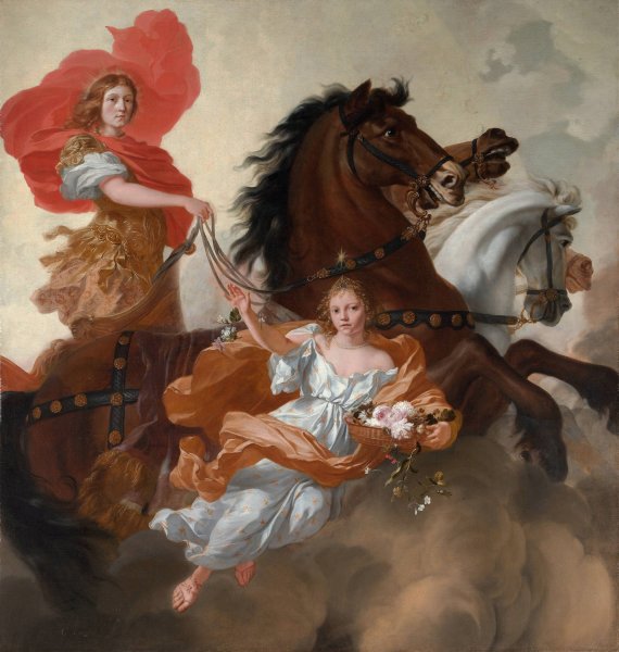 Apollo and Aurora  by Gerard De Lairesse - Hand-Painted Oil Painting Reproduction