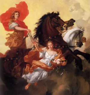 Apollo and Aurora by Gerard De Lairesse - Oil Painting Reproduction
