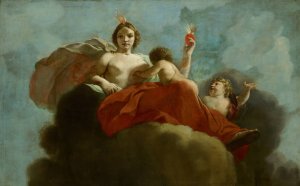 Caritas ; Allegorische voorstelling van de verzorging van leprozen en onnozelen by Gerard De Lairesse Oil Painting