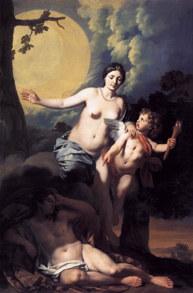 Diana and Endymion by Gerard De Lairesse - Hand-Painted Oil Painting Reproduction
