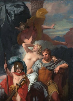 Mercury Ordering Calypso To Release Odysseus by Gerard De Lairesse Oil Painting