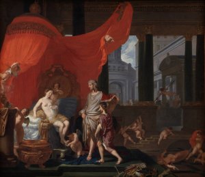 The Wedding Of Alexander And Roxana by Gerard De Lairesse Oil Painting