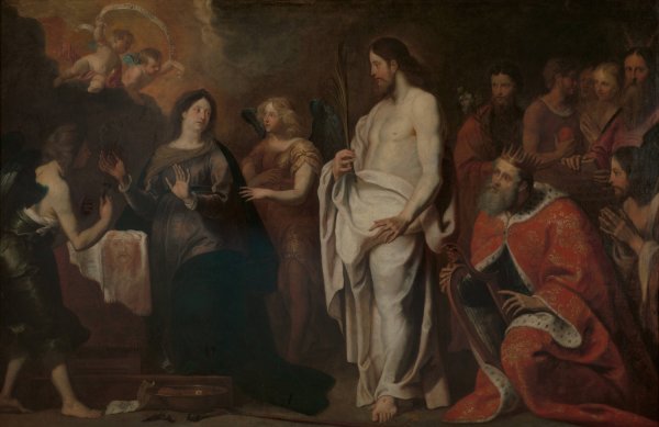 Main Product Photo of Christ Returning from Purgatory Painting by Gerard Seghers