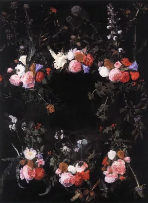 Garland of Flowers painting by Gerard Seghers