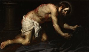 Le Christ apres la flagellation by Gerard Seghers Oil Painting