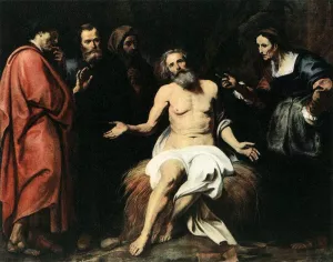The Patient Job Oil painting by Gerard Seghers