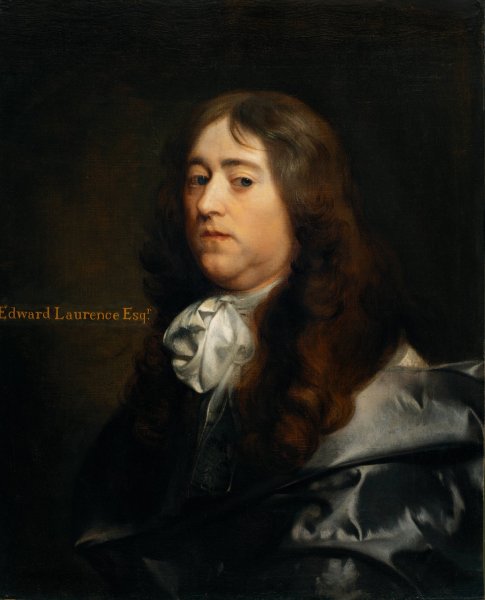 Edward Laurence, Esq. by Gerard Soest - Hand-Painted Oil Painting Reproduction