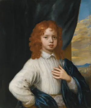 Portrait Of A Boy by Gerard Soest Oil Painting