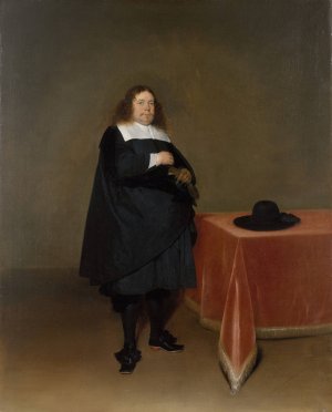 Burgomaster Jan van Duren by Gerard Ter Borch Oil Painting