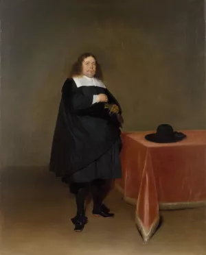 Burgomaster Jan van Duren by Gerard Ter Borch Oil Painting
