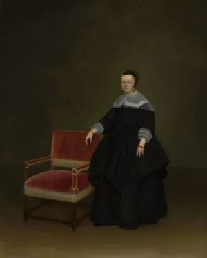 Margaretha van Haexbergen by Gerard Ter Borch Oil Painting