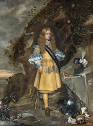 Memorial Portrait of Moses ter Borch by Gerard Ter Borch Oil Painting