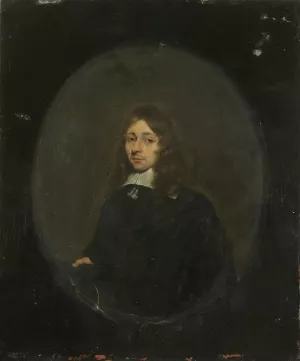 Portrait of a Man by Gerard Ter Borch Oil Painting