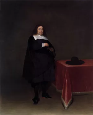 Burgomaster Jan van Duren Oil painting by Gerard Terborch