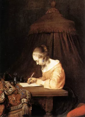 Woman Writing a Letter