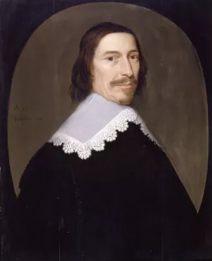 Jacob de Witt by Gerard Van Honthorst Oil Painting