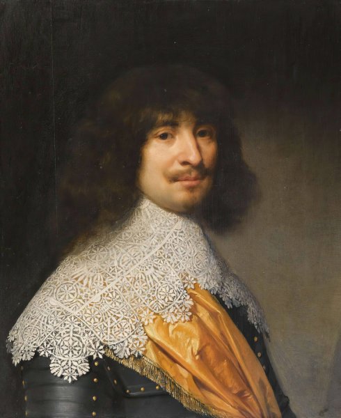 Main Product Photo of Portrait Of A Gentleman, Probably Sir Thomas Aston  Painting by Gerard Van Honthorst