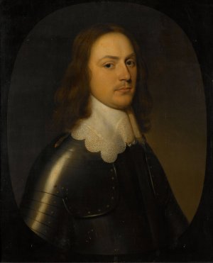 Portrait of an Officer by Gerard Van Honthorst Oil Painting