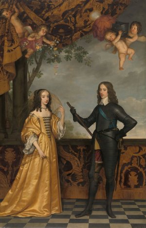 Portrait of Willem II by Gerard Van Honthorst Oil Painting