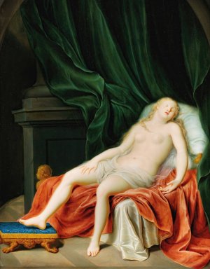Venus Asleep by Gerard Wigmana Oil Painting