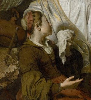 Hagar Weeping Oil painting by Gerbrand Van Den Eeckhout