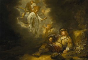 Jacob's Dream by Gerbrand Van Den Eeckhout Oil Painting