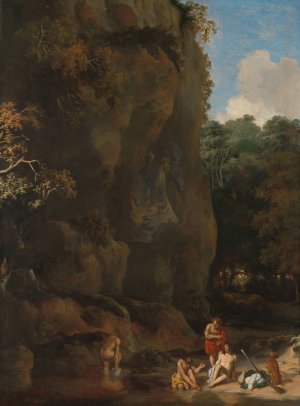 Men Bathing by Gerbrand Van Den Eeckhout Oil Painting