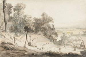 The Amphitheatre on the Springenberg in Cleves by Gerbrand Van Den Eeckhout Oil Painting