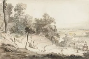The Amphitheatre on the Springenberg in Cleves by Gerbrand Van Den Eeckhout Oil Painting