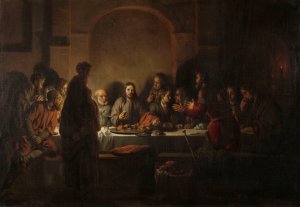 The Last Supper by Gerbrand Van Den Eeckhout Oil Painting