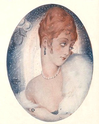 Main Product Photo of Cachez Ce Sein Que I'on ne Doit Pas Voir Painting by Gerda Wegener