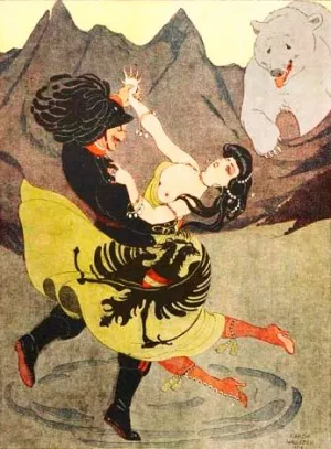 Couverture de La Baionette by Gerda Wegener - Oil Painting Reproduction